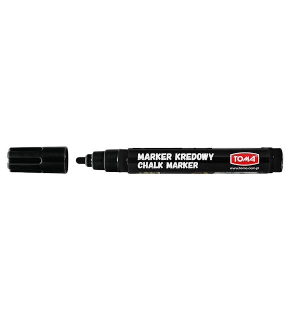 Marker Kredowy TO-292 Czarny 4,45 mm Toma