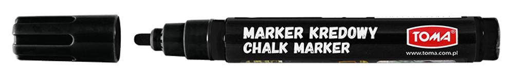 Marker Kredowy TO-292 Czarny 4,45 mm Toma