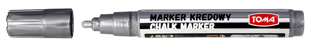 Marker Kredowy TO-292 Srebrny 4,45 mm Toma