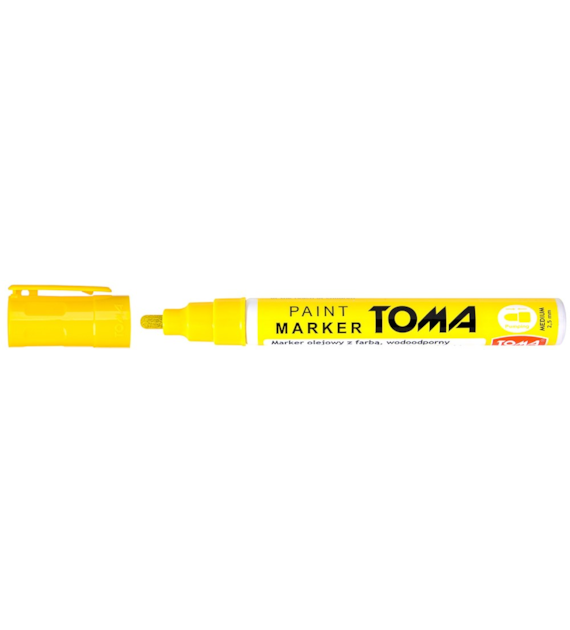 Marker Olejowy Toma TO-440 Neon Żółty 2,5mm 440051