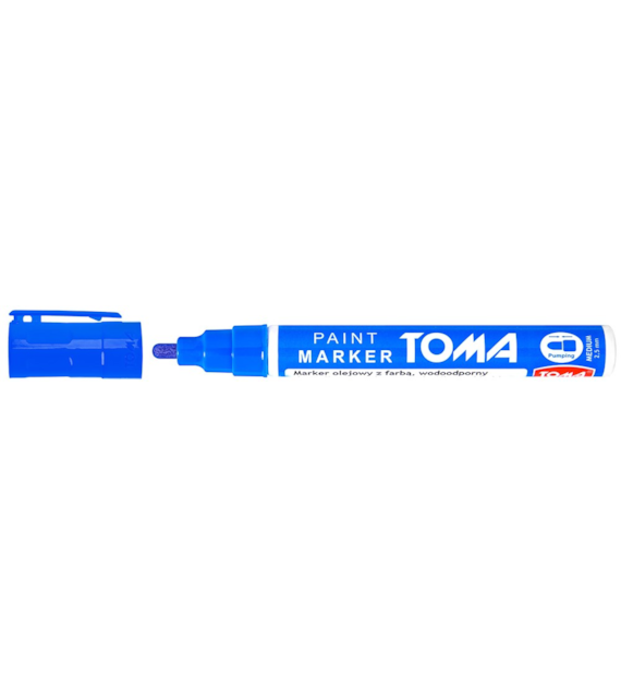 Marker Olejowy Toma TO-440 Niebieski 2,5mm 0112