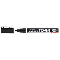 Marker Olejowy Toma TO-440 Czarny 2,5mm 0310