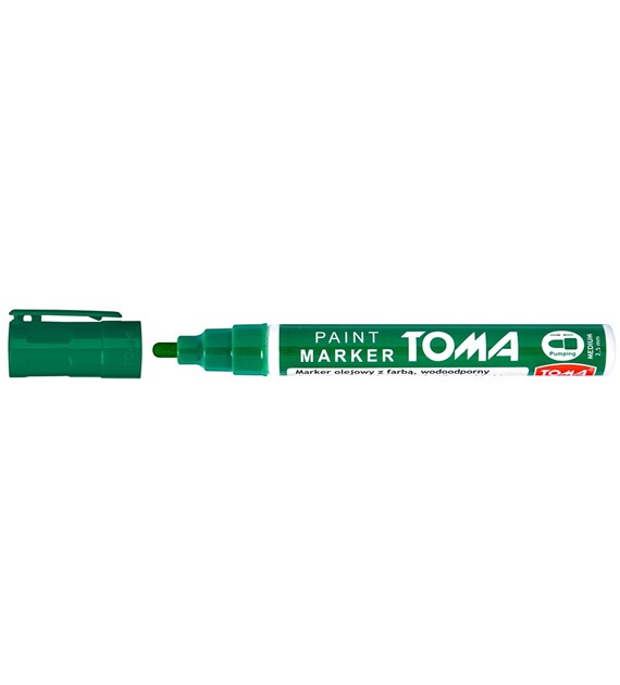 Marker Olejowy Toma TO-440 Zielony 2,5mm 0419