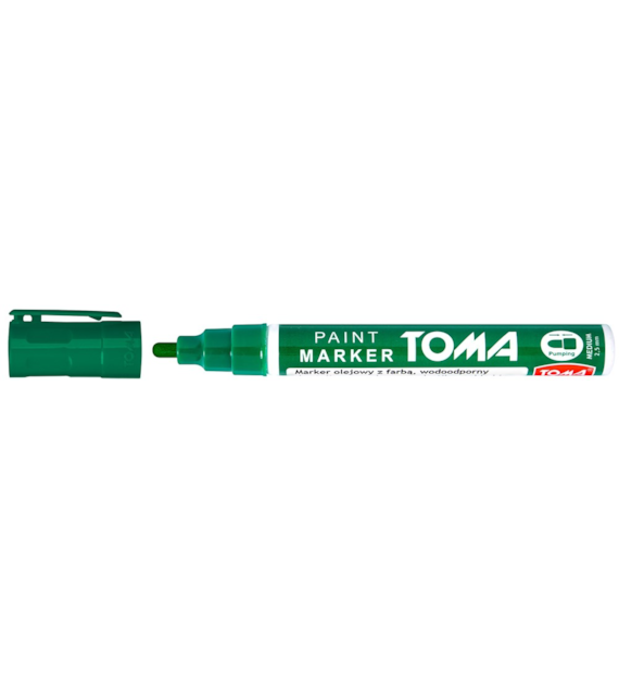 Marker Olejowy Toma TO-440 Zielony 2,5mm 0419