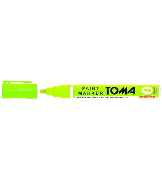 Marker Olejowy Toma TO-440 Neonowy Zielony 2,5mm 0457