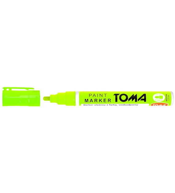 Marker Olejowy Toma TO-440 Neonowy Zielony 2,5mm 0457