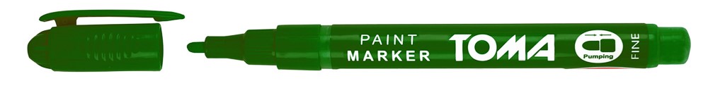 Marker Olejowy Fine Zielony TO-441 42 1,5mm Toma