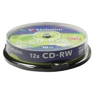 Płyta CD-RW Verbatim Cake 10szt.43480