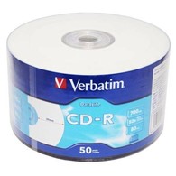 Płyta CD-R Verbatim 700MB 52x opak 50szt 43794 Printable