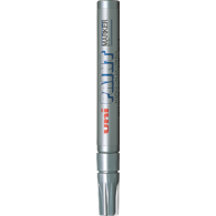 Marker Uni PX-20 Olejowy Srebrny Okrągła Końcówka