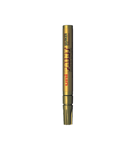 Marker Uni PX-20 Olejowy Złoty Okrągła Końcówka