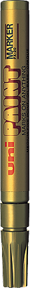 Marker Uni PX-20 Olejowy Złoty Okrągła Końcówka