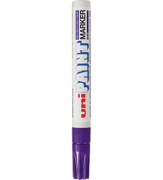 Marker Uni PX-20 olejowy fioletowy okrągła końcówka