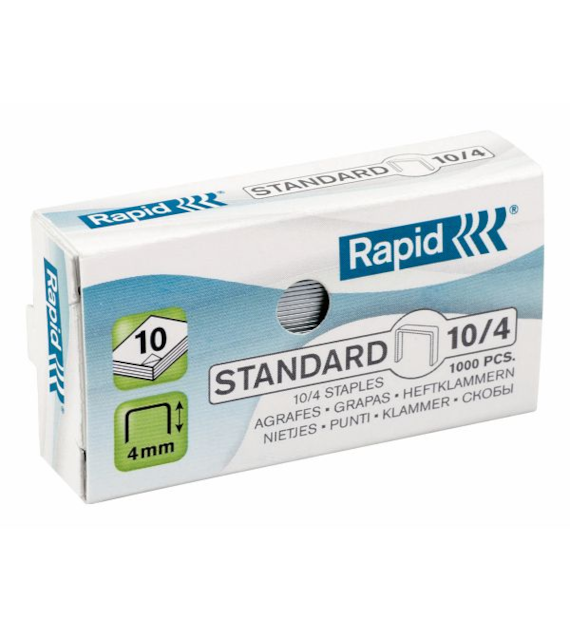 Zszywki Rapid Standard 10/4 opk. 24862900 1000 szt.