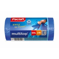 Worki Na Śmieci 120 15szt Niebieskie 134900 134901 Multitop Paclan