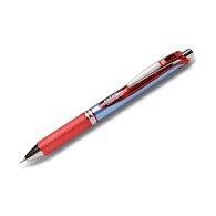 Długopis Automatyczny Żelowy Energel Czerwony BLN75B Pentel