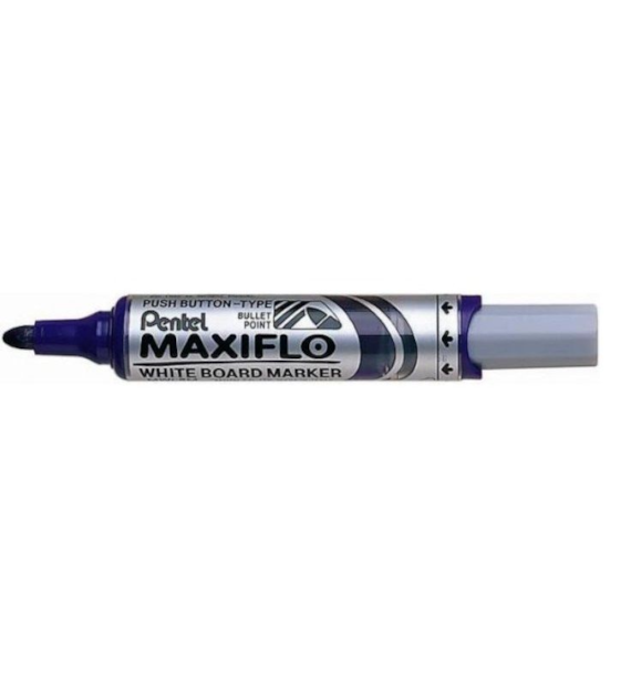Marker Pentel Maxiflo suchościeralny MWL5SC niebieski