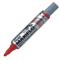 Marker Pentel Maxiflo Suchościeralny MWL5SB Czerwony