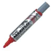 Marker Pentel Maxiflo Suchościeralny MWL5SB Czerwony