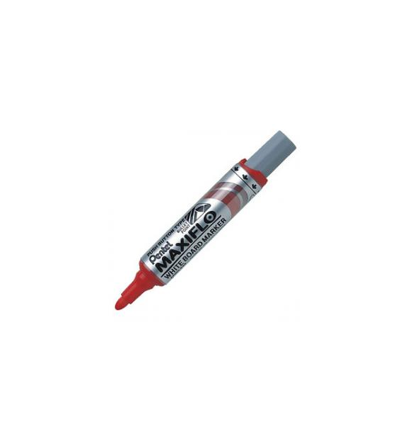 Marker Pentel Maxiflo Suchościeralny MWL5SB Czerwony