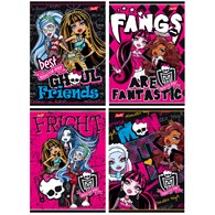 Zeszyt A5 32k kratka laminowany Monster High Strzegom 250309