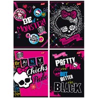 Zeszyt A5 60k kratka laminowany Monster High Strzegom 250422