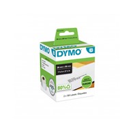 Dymo etykiety papierowe 89mm x 28mm białe 99010