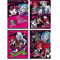 Zeszyt A5 16k Kratka Laminowany Monster High Majewski 250286