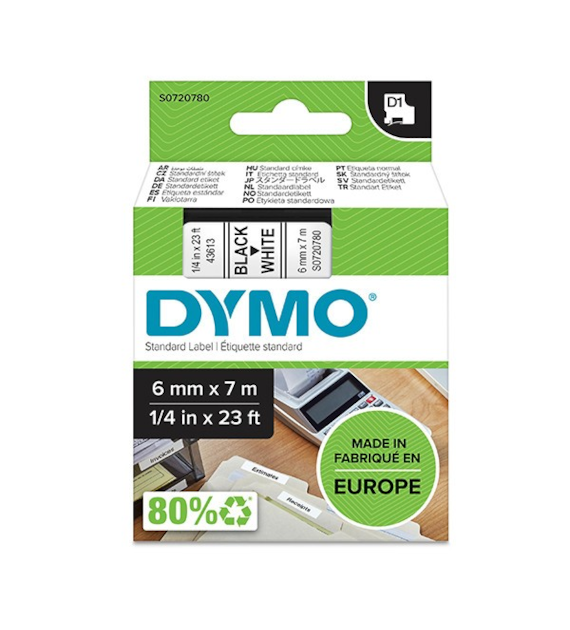 Taśma Dymo 43613 6mmx7m S0720780