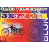 Blok Techniczny A3 Kolorowy  Poligraf