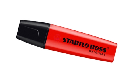 Zakreślacz Boss Stabilo 70/40 Czerwony