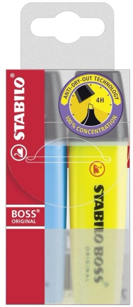 Zakreślacz Stabilo Boss 70/2 kpl. 2szt.