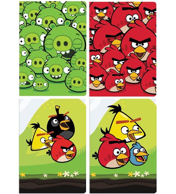 Zeszyt A5 32k linia Angry Birds Interdruk 209078