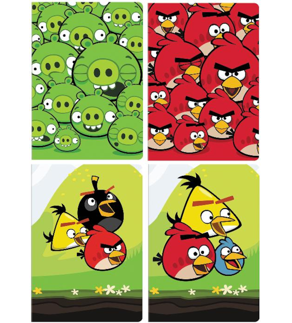 Zeszyt A5 32k linia Angry Birds Interdruk 209078