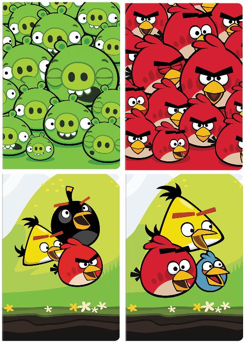 Zeszyt A5 32k linia Angry Birds Interdruk 209078