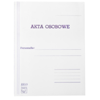Teczka Do Akt Osobowych Papierowa harmonijka A4 Bigo
