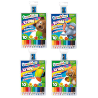 Kredki Ołówkowe 10 kol Grube 000331 Bambino