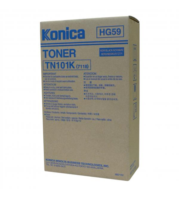 Toner O Konica Minolta 012A czarny 2x11000s TN101K Konica Minolta 7115 7118 7216 7220 2x413g
