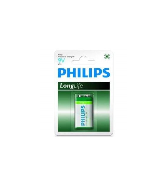 Bateria Philips Long Life 6LF22/9V