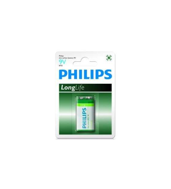 Bateria Philips Long Life 6LF22/9V