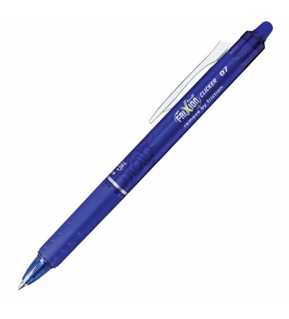 Pióro Kulkowe Frixion Clicker 0,7mm Niebieskie BLRT FR7 Pilot