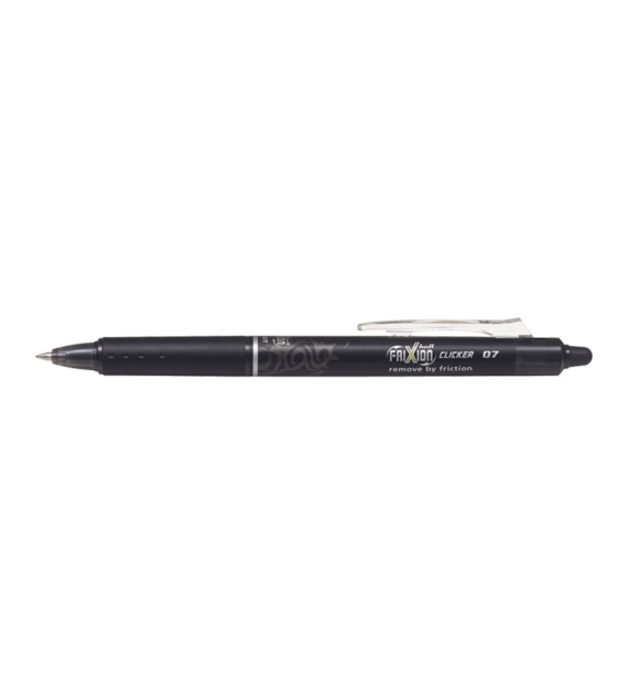Pióro Kulkowe Frixion Clicker 0,7mm Czarne BLRT FR7 Pilot