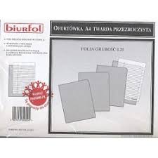 Ofertówka A4 U opk. 25 szt. Biurfol