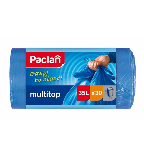 Worki Na Śmieci 35l. A30 134934 134936  Multitop Paclan