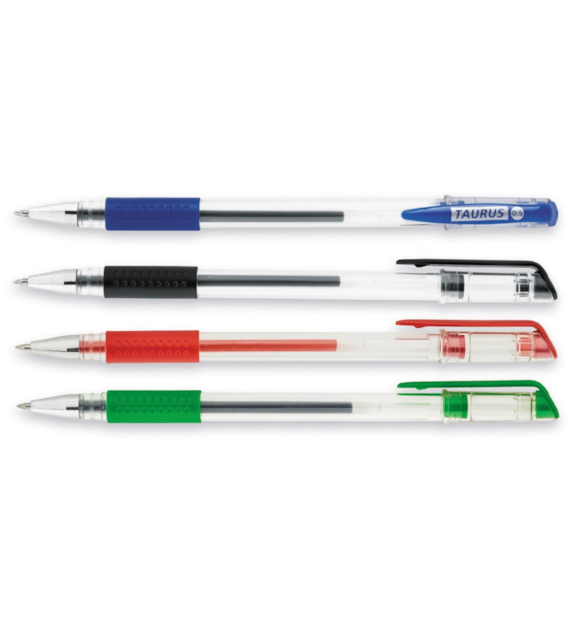 Długopis ze Skuwką Żelowy 0,5mm Niebieski Gep 9022 96-542095 Taurus