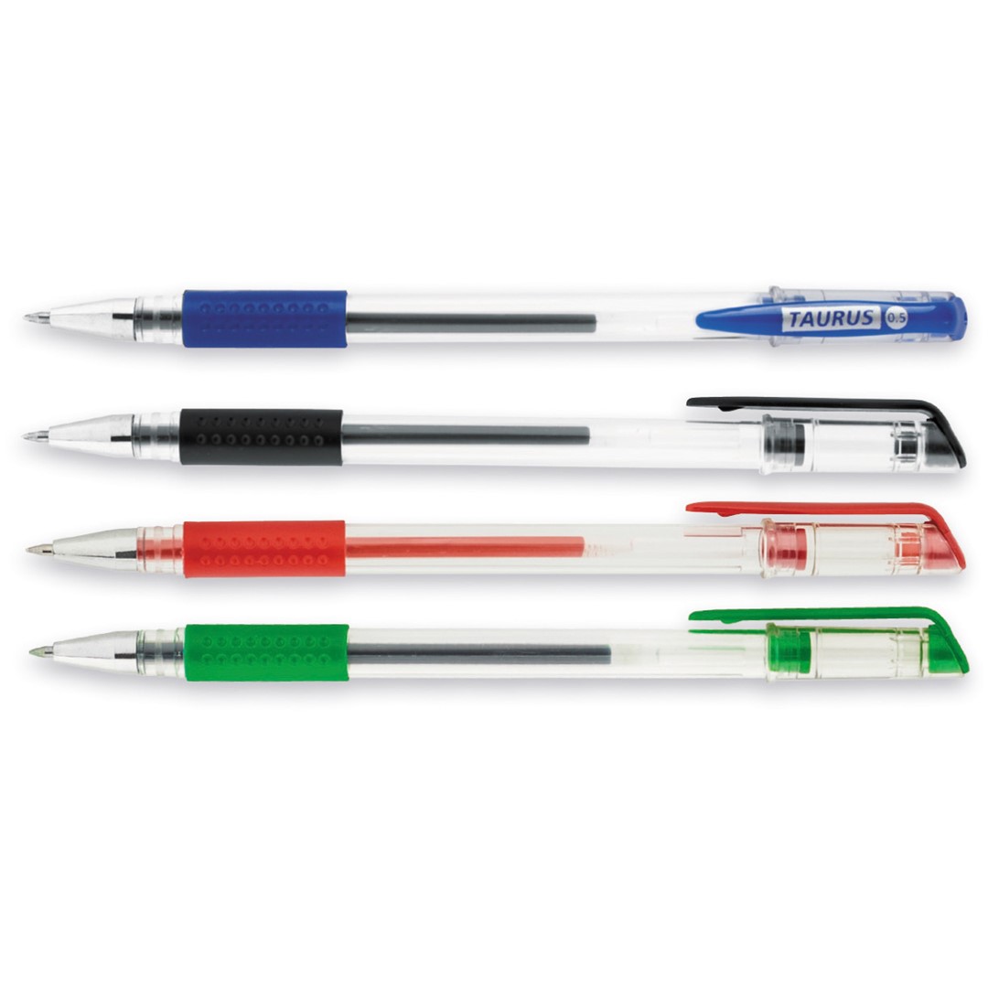 Długopis ze Skuwką Żelowy 0,5mm Niebieski Gep 9022 96-542095 Taurus