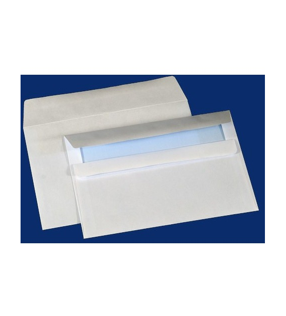Koperta C6 SK Biała opk. 50szt. Folia A&G