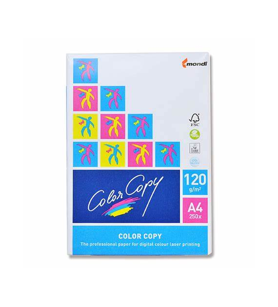 Papier xero A4 120g 250k biały satynowany Color Copy