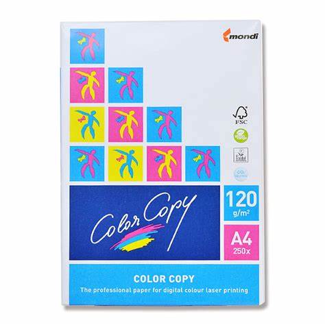 Papier xero A4 120g 250k biały satynowany Color Copy