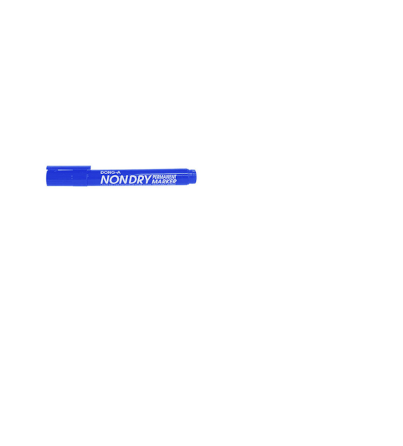 Marker permanentny Nondry Dong-A okrągły niebieski